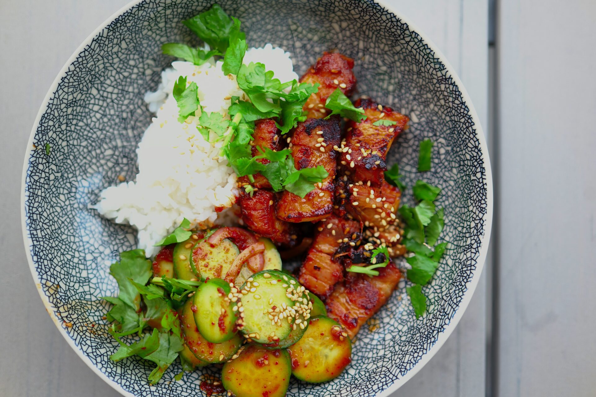 Koreanischer Schweinebauch