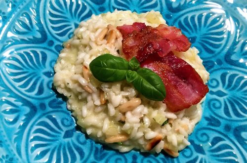 Basilikum-Risotto